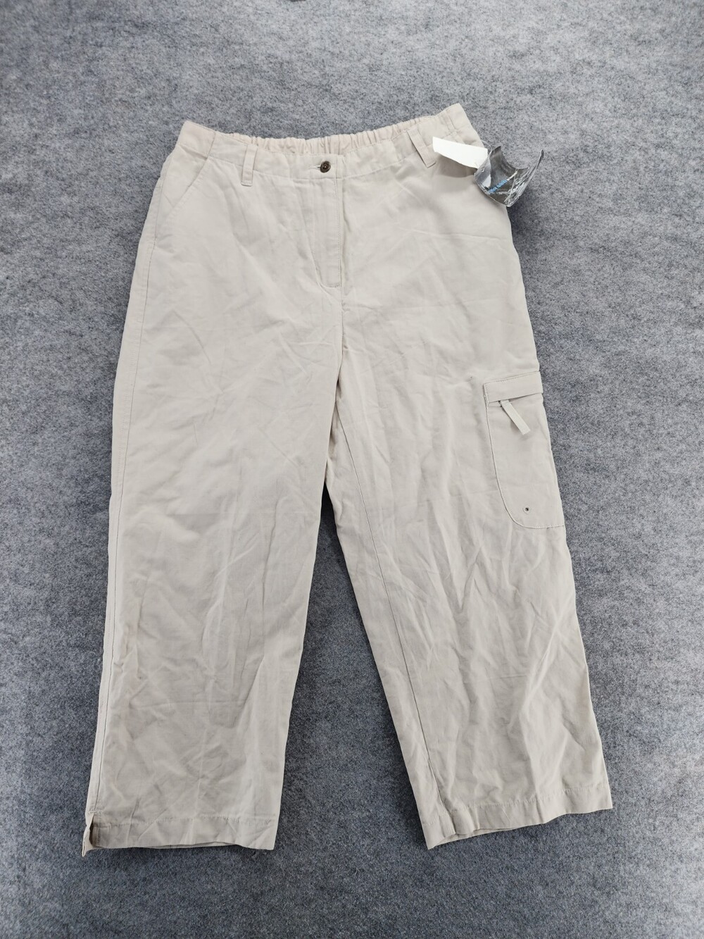 Woolrich Pants Womens 10 Capri Khaki High Rise 28x22"